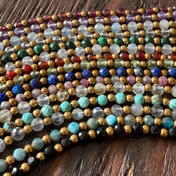 Soul-Led Handmade Crystal / Birthstone Bracelet - Turquoise / December