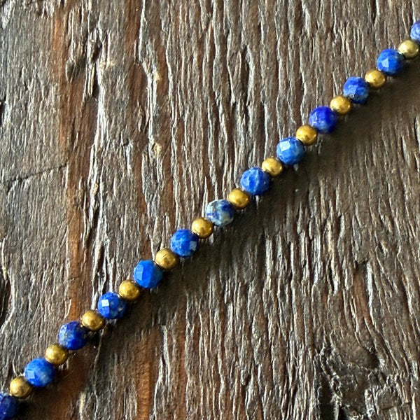 Soul-Led Handmade Crystal / Birthstone Bracelet - Lapis / September