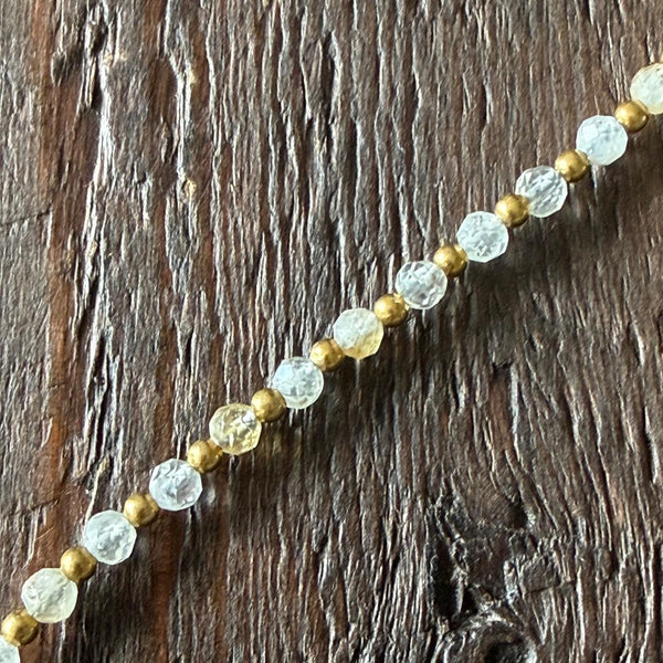 Soul-Led Handmade Crystal / Birthstone Bracelet - Citrine / November