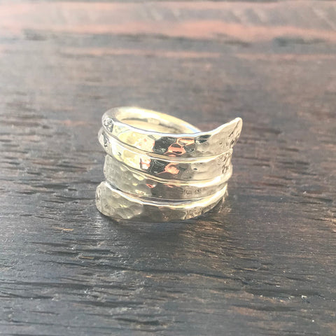 'Sol' Wrap Sterling Silver Ring