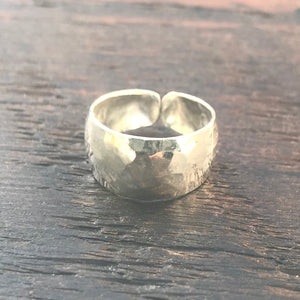 'Sol' Band Sterling Silver Ring