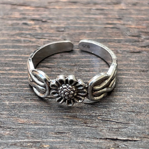 Sterling Silver Pinkie / Adjustable Ring