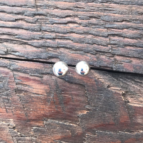 'Bare' Small Sterling Silver Studs